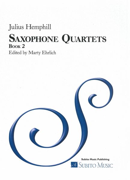 Saxophone Quartets, Book 2 / edited by Marty Erhlich.