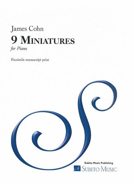 9 Miniatures : For Piano (1954).