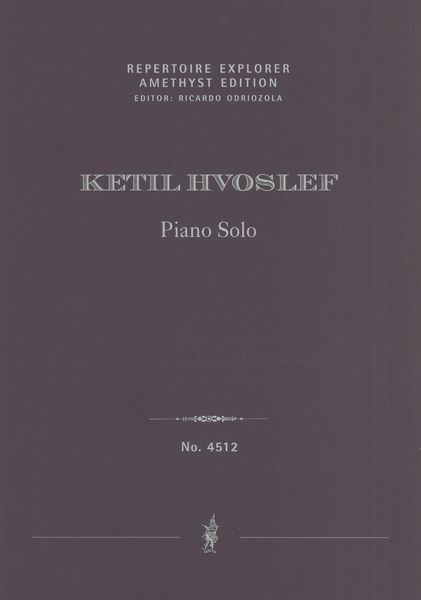 Piano Solo (1999, Rev. 2002).