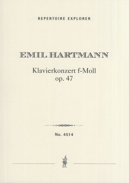 Klavierkonzert F-Moll, Op. 47.