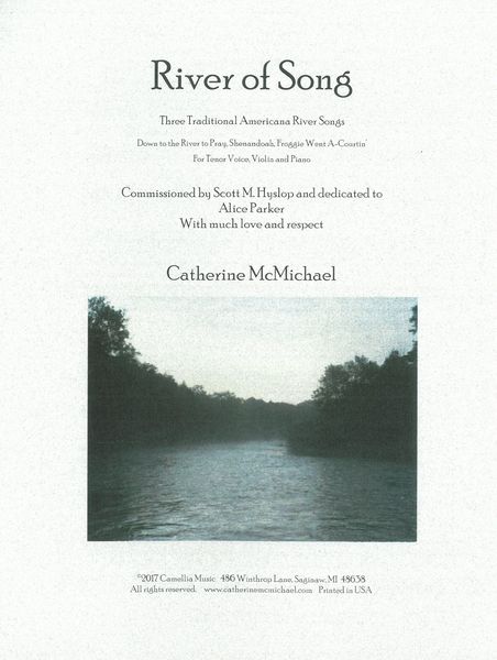 River of Song - Three Traditional Americana River Songs : For Tenor, Violin and Piano.