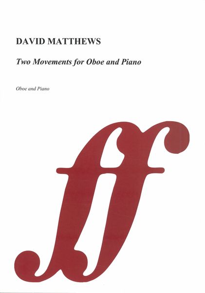 Two Movements, Op. 153 : For Oboe and Piano.