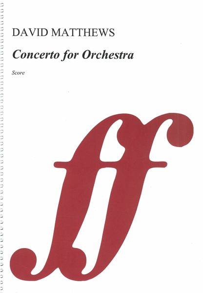 Concerto : For Orchestra (2018-2019).