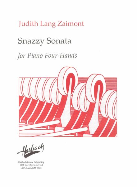 Snazzy Sonata : For Piano Four Hands.