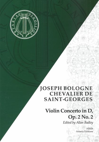 Violin Concerto In D, Op. 2 No. 2 / edited by Allan Badley.