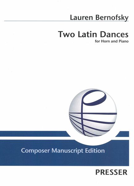Two Latin Dances : For Horn and Piano.