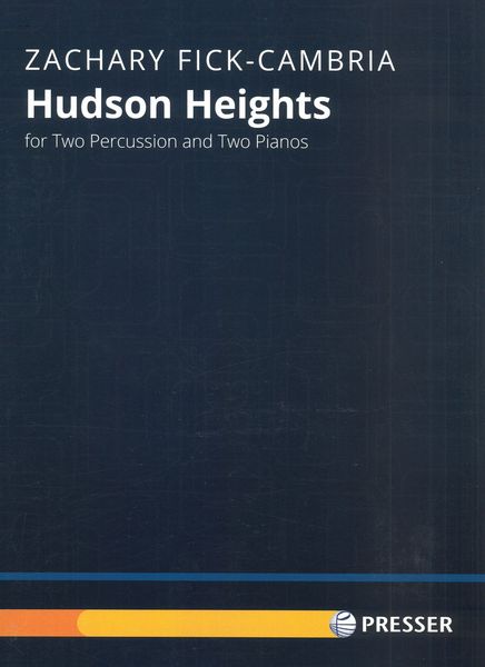 Hudson Heights : For Two Percussion and Two Pianos.