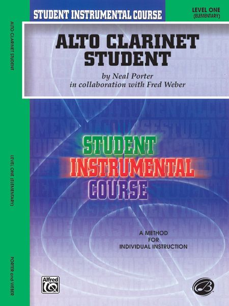 Alto Clarinet Student, Vol. 1.