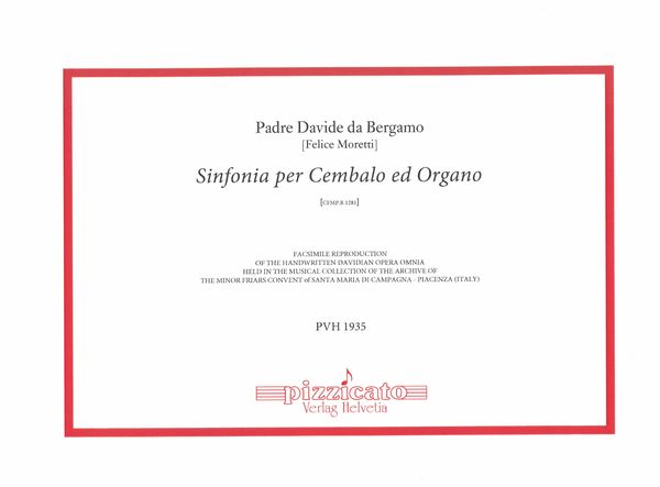Sinfonia Per Cembalo Ed Organo, Cfmp.R 1281.