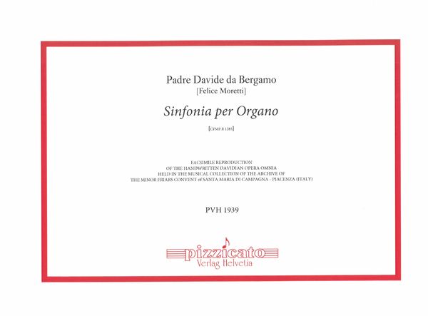 Sinfonia Per Organo, Cfmp.R 1285.