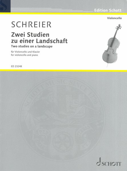 Zwei Studien Zu Einer Landschaft = Two Studies On A Landscape : For Violoncello and Piano (2019).