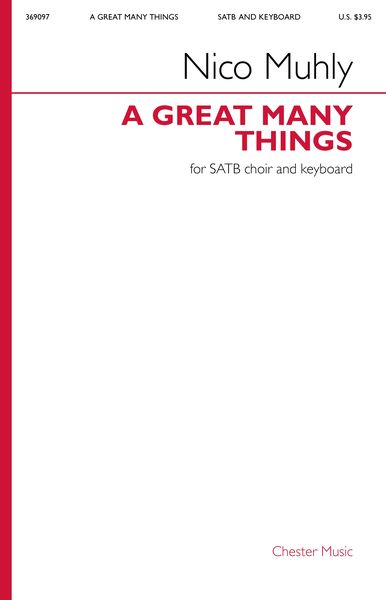Great Many Things : For SATB Choir and Keyboard.