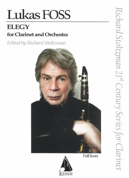 Elegy : For Clarinet and Orchestra (1949) / edited by Richard Stoltzman.