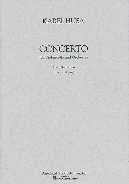 Concerto : For Violoncello and Orchestra - Piano reduction.