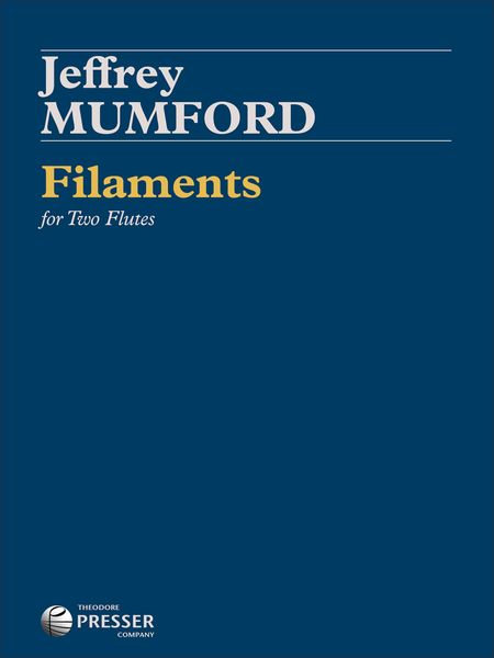 Filaments : For Two Flutes.
