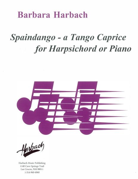 Spaindango : A Tango Caprice For Harpsichord Or Piano (1992) [Download].