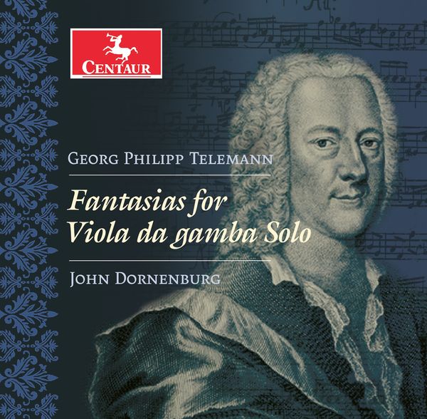 Fantasias For Viola Da Gamba Solo / John Dornenburg, Viola Da Gamba.
