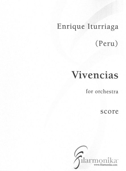 Vivencias : For Orchestra (1965).