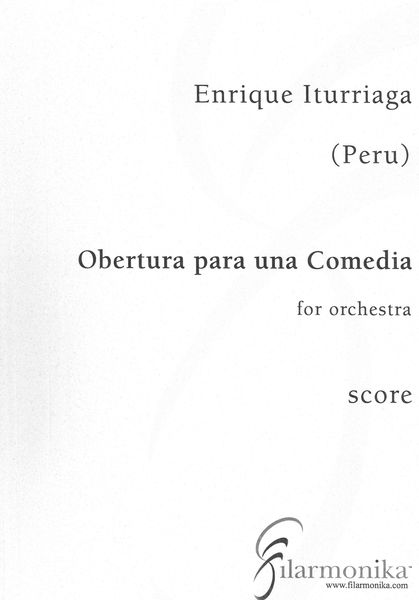Obertura Para Una Comedia : For Orchestra (1964).