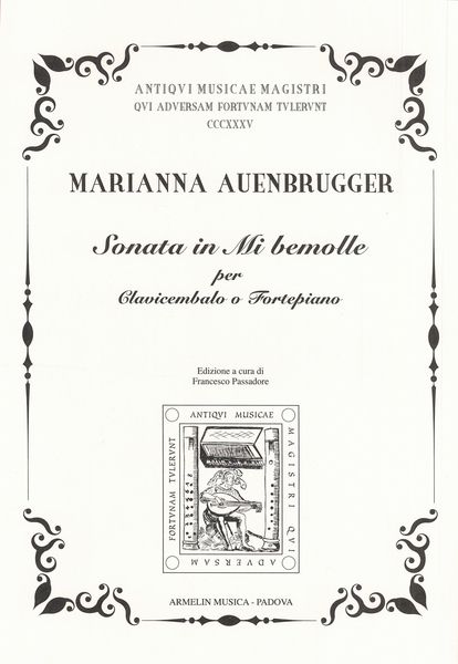 Sonata In Mi Bemolle : Per Clavicembalo O Fortepiano / edited by Francesco Passadore.