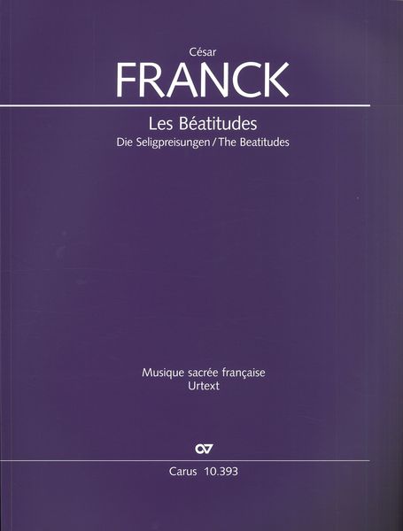 Béatitudes / edited by Hans Christoph Becker-Foss and Thomas Ohlendorf.