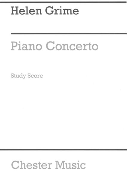 Piano Concerto : For Piano and Ensemble (2016-17).