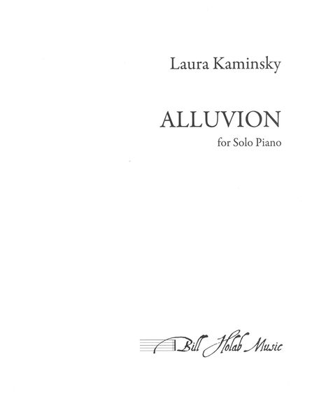 Alluvion : For Solo Piano.