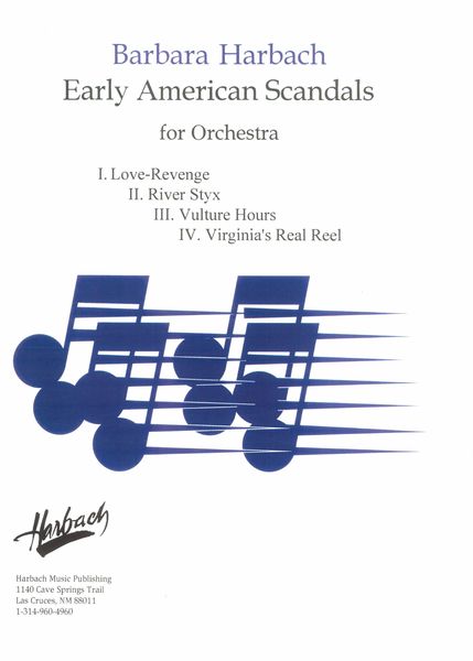 Early American Scandals : For Orchestra (2017).