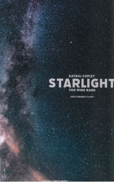 Starlight : For Wind Band (2019).