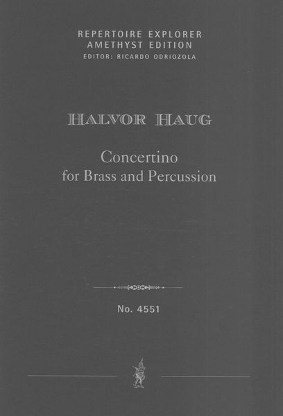 Concertino : For Brass and Percussion (1988).