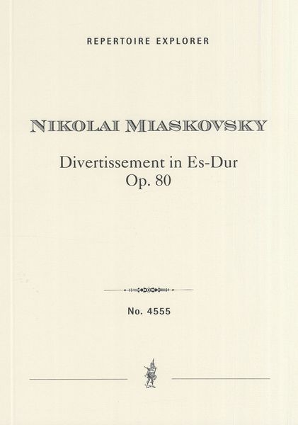 Divertissement In Es-Dur Op. 80 : For Orchestra.