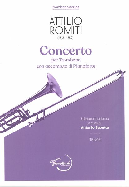 Concerto : Per Trombone Con Accomp.To Di Pianoforte / edited by Antonio Sabetta.