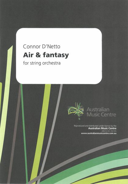 Air & Fantasy : For String Orchestra (2016).