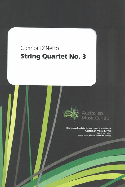 String Quartet No. 3 : Brittle Constellations.