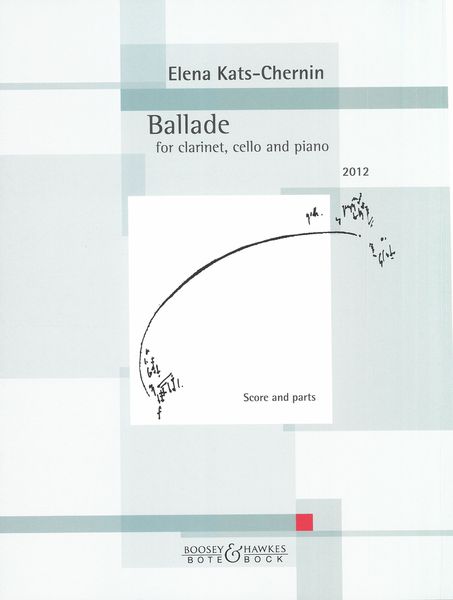 Ballade : For Clarinet, Cello and Piano (2012).