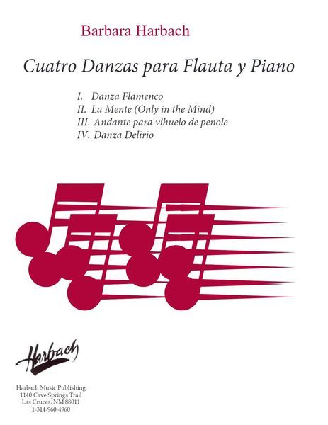 Cuatro Danzas : Para Flauta Y Piano (2018) [Download].