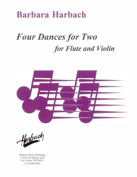 Four Dances For Two : For Flute and Violin (2004) [Download].