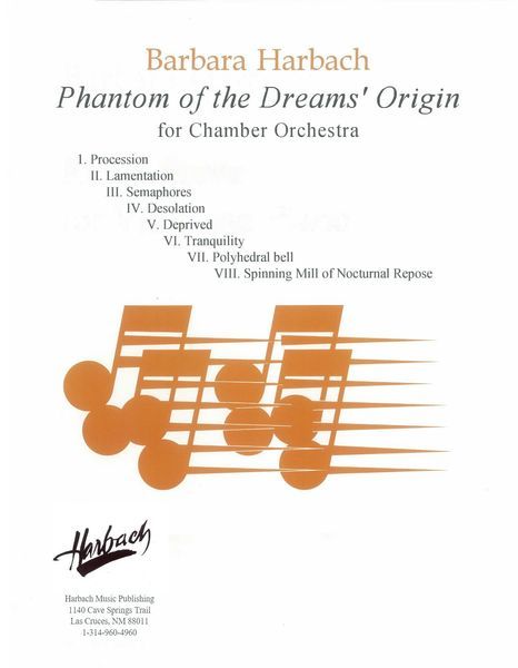 Phantom of The Dream's Origin : For Chamber Orchestra [Download].