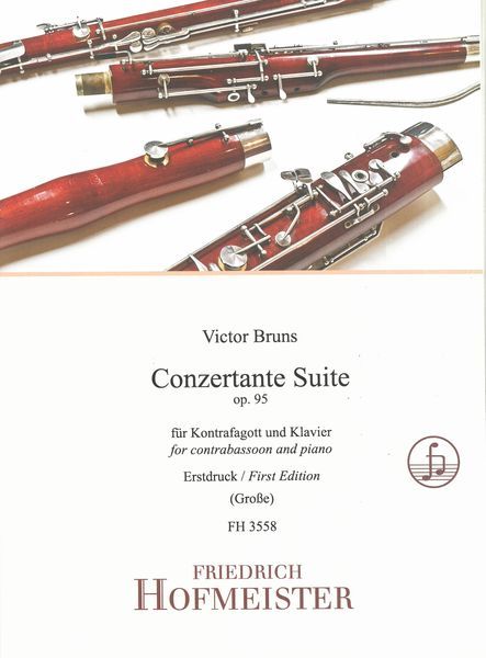 Conzertante Suite, Op. 95 : For Contrabassoon and Piano / edited by Berthold Grosse.