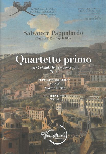 Quartetto Primo, Op. 4 : Per 2 Violini, Viola E Violoncello / edited by Matteo Parisi.