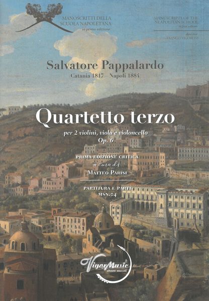 Quartetto Terzo Op. 6 : Per 2 Violini, Viola E Violoncello / edited by Matteo Parisi.