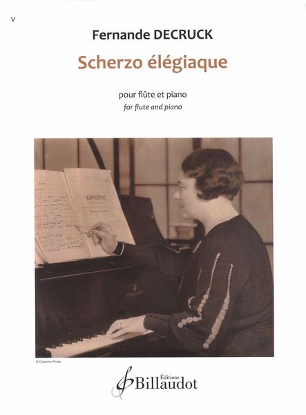 Scherzo Élégiaque : Pour Flute et Piano.