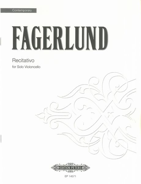 Recitativo : For Solo Violoncello (2021).