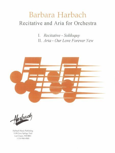 Recitative and Aria : For Orchestra [Download].