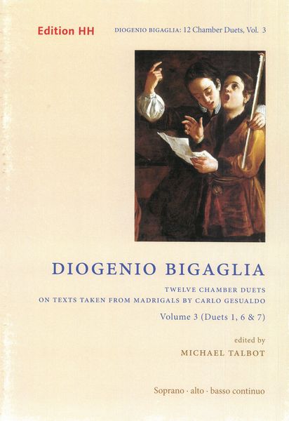 Twelve Chamber Duets On Texts Taken From Madrigals by Carlo Gesualdo, Vol. 3 (Duets 1, 6 & 7).