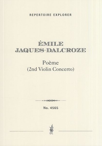 Poème : Second Violin Concerto.