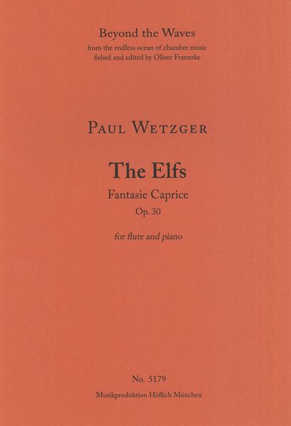 Elfs - Fantasie Caprice, Op. 30 : For Flute and Piano.