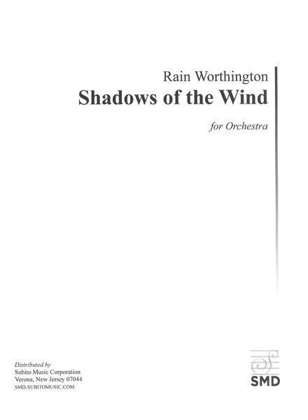 Shadows of The Wind : For Orchestra.
