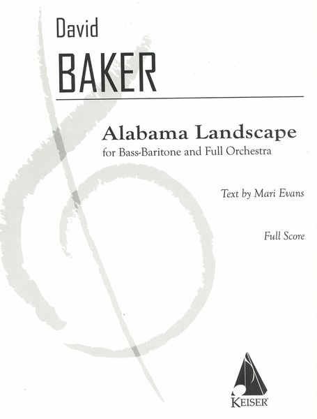 Alabama Landscape : For Bass-Baritone and Full Orchestra.