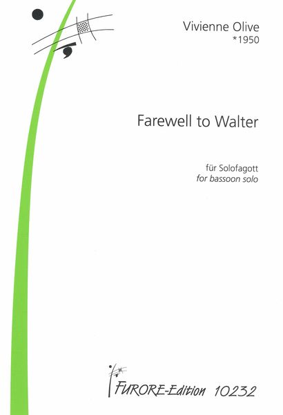 Farewell To Walter : For Bassoon Solo.